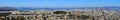 San Francisco Panorama view from Twin Peaks Royalty Free Stock Photo