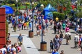 San Francisco Popular Pier 39 Crowds Royalty Free Stock Photo