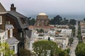 San Francisco Presidio Residential Neighborhood Royalty Free Stock Photo