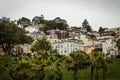 San Francisco Dolores Park Winter Morning Royalty Free Stock Photo