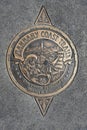 San Francisco`s Barbary Coast Trail Medallion 17