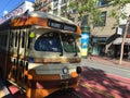 San Francisco`s beautiful, colorful PCC streetcar built for Cleveland, 2.