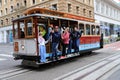 San Francisco's Historic Cable Cars Royalty Free Stock Photo