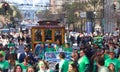 San Francisco`s 168th annual Saint Patrick`s Day Parade Royalty Free Stock Photo