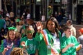 San Francisco`s 168th annual Saint Patrick`s Day Parade Royalty Free Stock Photo