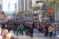 San Francisco`s 168th annual Saint Patrick`s Day Parade Royalty Free Stock Photo