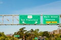 San Francisco sign on Highway 101 northbound