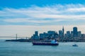 San Francisco Skyline From Alcatraz