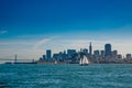 San Francisco Skyline From Alcatraz