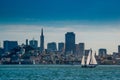 San Francisco Skyline From Alcatraz