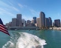 San Francisco skyline from the bay