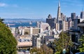 San Francisco skyline, California Royalty Free Stock Photo