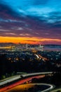 San Francisco Skyline at Dusk Royalty Free Stock Photo