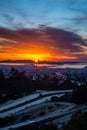 San Francisco Skyline at Dusk Royalty Free Stock Photo