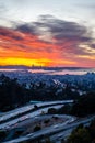 San Francisco Skyline at Dusk Royalty Free Stock Photo