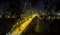 San Francisco Skyline at Night Royalty Free Stock Photo