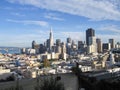 San Francisco Skyline, San Francisco, California, USA Royalty Free Stock Photo