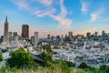 San Francisco Skyline at Sunset