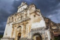 San Francisco Spanish Catholic Church Building Exterior Facade Antigua Guatemala
