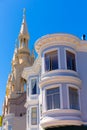 San Francisco St Peter and Paul Church at Washington Square Royalty Free Stock Photo