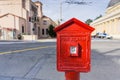 San Francisco Street Fire Alarm Royalty Free Stock Photo