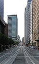 San francisco street isolated in white