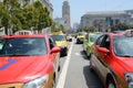 San Francisco Taxi Cab Protest