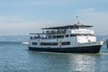 SAN FRANCISCO, UNITED STATES - 30 October 2022: Alcatraz City Cruises boat