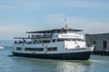 SAN FRANCISCO, UNITED STATES - 30 October 2022: Alcatraz City Cruises boat