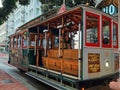 San Francisco, USA Iconic touristic cable Tram