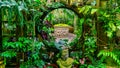 Interior of Conservatory of Flowers at Golden Gate Park