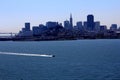 San Francisco, USA, Golden Gate Bridge with sailing boats Royalty Free Stock Photo