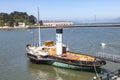 Eppleton Hall is a paddlewheel tugboat built in England in 1914 Royalty Free Stock Photo