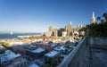 The Transamerica Pyramid in the financial district of downtown San Francisco, California, United States of America, USA Royalty Free Stock Photo