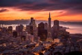 San Francisco, USA (Generative AI) Royalty Free Stock Photo