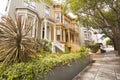 San Francisco Victorian homes Royalty Free Stock Photo