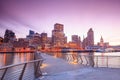 San Francisco view from Pier 14 Royalty Free Stock Photo