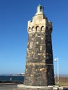 The San Francisco Yacht Club lighthouse 2. Royalty Free Stock Photo