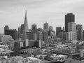 San Fransisco skyline city center downtown