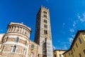 San Frediano basilica in the ancient town of Lucca, Italy.