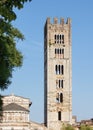 The San Frediano church tower in Lucca