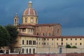 San Frediano church under the storm