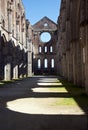 San Galgano Abbey Royalty Free Stock Photo