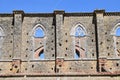 The San Galgano Abbey in Chiusdino, Italy - Inside the abbey there is the famous and legendary Sword in the Stone of King Arthur