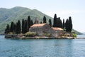 San George's island on Kotor bay