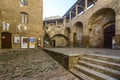 San gimignano, siena, tuscany, Italy, europe, the inner courtyard of the town hall