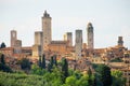 San Gimignano, the italian medieval village, Tuscany, Italy Royalty Free Stock Photo