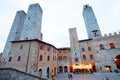 San Gimignano, the italian medieval village, Tuscany, Italy Royalty Free Stock Photo
