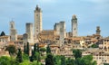 San Gimignano, the italian medieval village, Tuscany, Italy Royalty Free Stock Photo