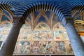 San Gimignano. Tuscany. Italy. The interior of the Collegiata di Santa Maria Assunta. Duomo Cathedral